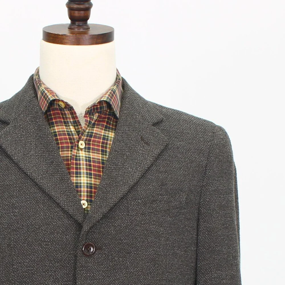 Armani Collezioni 38R Brown Blazer Sport Coat Jacket 3-Button Solid T868